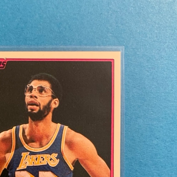 🔥🏀KAREEM ABDUL-JABBAR VINTAGE 1981 TOPPS BASKETBALL CARD - LOS ANGELES LAKERS - Picture 3 of 6